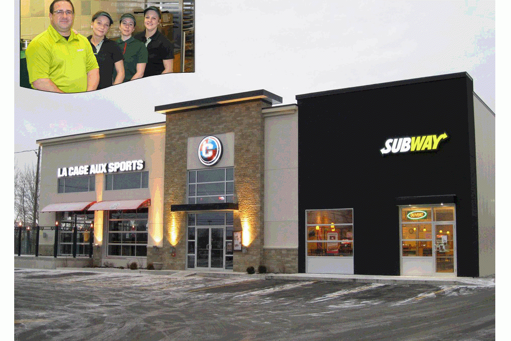 La franchise SUBWAY® est fière d’annoncer sa 568e ouverture au Québec
