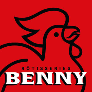 Les Rôtisseries Benny votées #1 dans toutes les catégories, incluant meilleur poulet, sauce, service et meilleure rôtisserie.